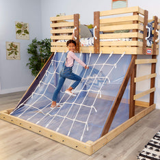 Load image into Gallery viewer, 4-in-1 Climb n' Sleep Bed Set