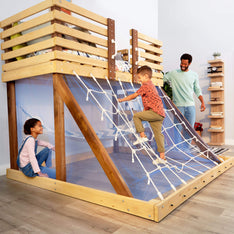 Load image into Gallery viewer, 4-in-1 Climb n' Sleep Bed Set