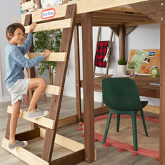 Load image into Gallery viewer, 4-in-1 Study Fort Bed Set