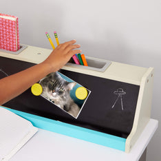 Load image into Gallery viewer, 2-in-1 Chalkboard Desk