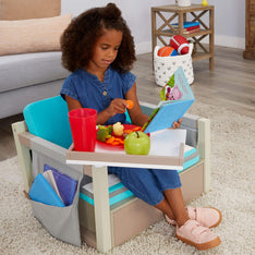 Load image into Gallery viewer, 2-in-1 Fun & Study Swivel Desk