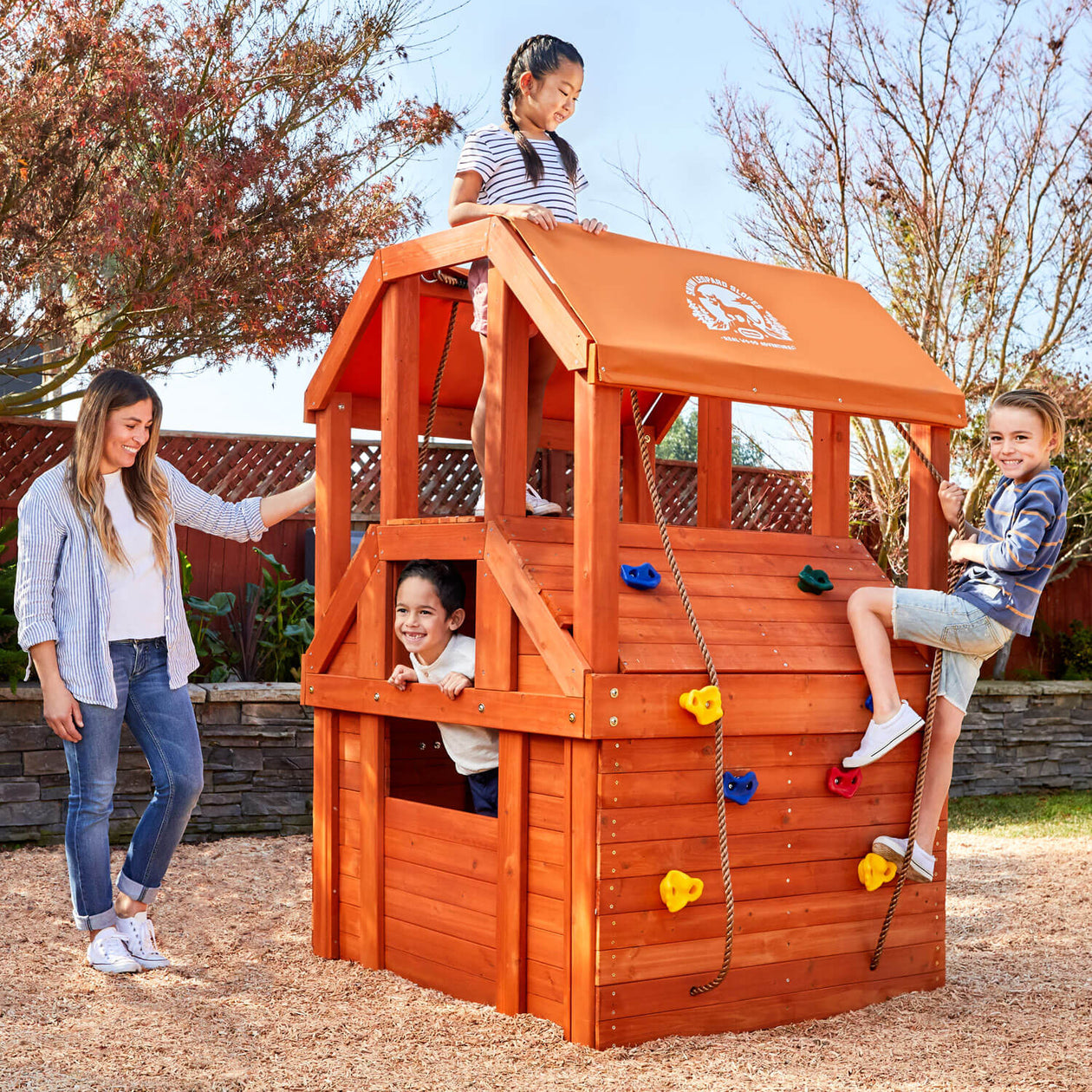 Real Wood Adventures™ Climb House