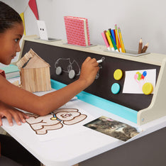 Load image into Gallery viewer, 2-in-1 Chalkboard Desk
